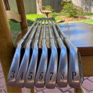 Titleist DCI 981 Iron Set 3-8, PW Steel Shaft Regular Flex Mens RH Right Handed